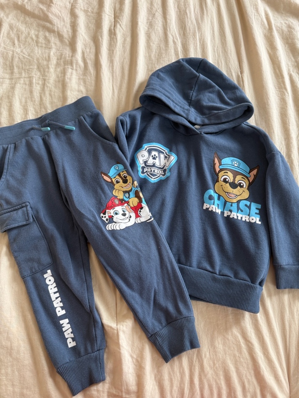 Paw Patrol Blue Chase & Pups Hoodie & Jogger Kids Set